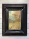 19th Century Landscape Impressionist Oil On Wood