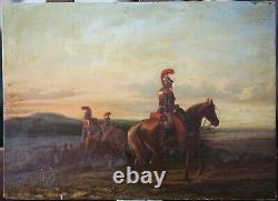 19th, First Empire, Cavalier Officer Carabinier, Napoleon, Military Campaign