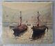 20th Century Painting By Antonio Segrelles Impressionist Oil 46cm X 55cm
