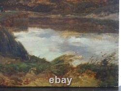 20th Century Painting (c. 1910/1920) - Morestel School - Animated Landscape - Signed, to be identified