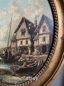 2 Dutch School 18th Century Marine Paintings