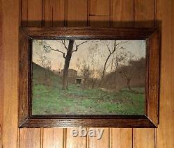 2 Impressionist Paintings, Oil on Wood by Théodore LESPINASSE + 4 New CDs