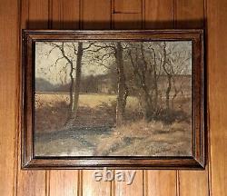 2 Impressionist Paintings, Oil on Wood by Théodore LESPINASSE + 4 New CDs