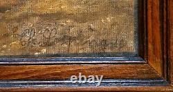 2 Impressionist Paintings, Oil on Wood by Théodore LESPINASSE + 4 New CDs