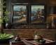 2 Large Japanese Paintings, Early 20th Century, Oil With Relief