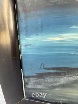 2 Large Japanese Paintings, Early 20th Century, Oil with Relief