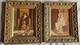 2 Religious Paintings On Wood Panels With Gilt Frames &ndash; Mater Amabilis & Maria Virgo