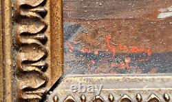 2 religious paintings on wooden panel with golden frame: MATER AMABILIS & MARIA VIRGO