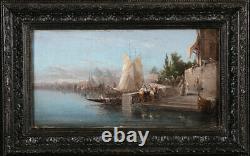 4 Orientalist Paintings, XIX Century