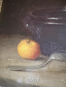 ARMAND ROBERT 1817 1890 STILL LIFE WITH BACON AND CABBAGE PAINTER FROM ARRAS born in 1862