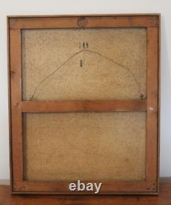 Abel Valabregue HST signed and dated 9 1923 Underbrush Landscape