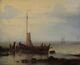 Abraham I Hulk (1813-1897), Abraham Hulk The Elder. Marine, Holland, Netherlands
