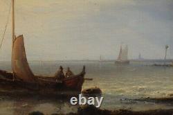 Abraham I HULK (1813-1897), Abraham Hulk the Elder. Marine, Holland, Netherlands