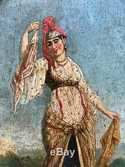 Achille Dien (1832-1865) -paris-orientalist-dancer-alger-turkey-ziem