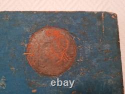 Albert Diato (1927-1985) Oil on Wood Panel Abstract 1960s