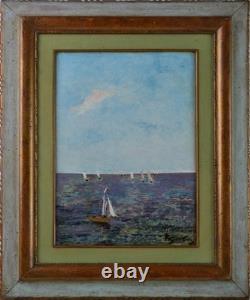 Alfred Émile Léopold Stevens 1823-1906. Belgian School. Regatta