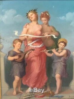 Allegory Of Music Painted By Brunel