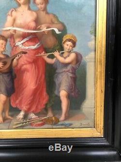 Allegory Of Music Painted By Brunel