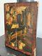 Ancient Painting/oil On Wood/early 17th Century/battle Scene/42x32cm