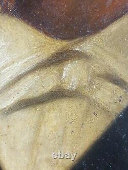 Ancient Painting Portrait Of A Man Antique Painting Oil Painting Ölgemälde