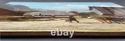 Ancient Painting Scene of Life in the Mountains Antique Oil Painting