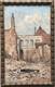 Ancient Tableau Of War (1914-1918) Ruins In France 20th Century