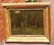 Antique Painting Signed. Underwood Landscape. Oil On Canvas.