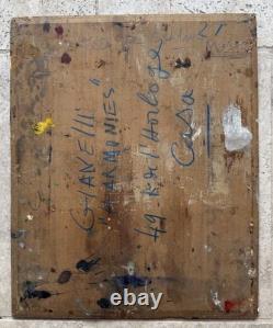 Antoine Gianelli 1896-1983 Former Orientalist Military Portrait Painting Morocco