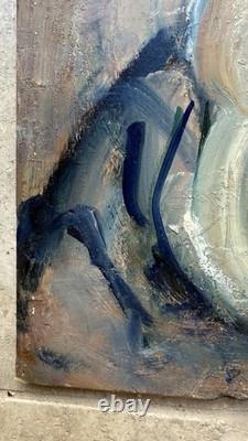 Antoine Gianelli 1896-1983 Former Orientalist Military Portrait Painting Morocco