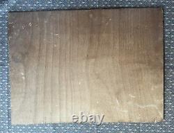 Artist to be identified Large Oil on Wood Signed Lavandières XX