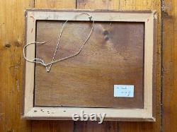 Artist to be identified Oil on wood Signed The Mills 1987