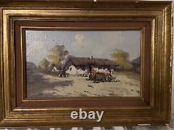 Authentic Nemeth Gyorgy Oil 1890-1962 Hungary Hungarian