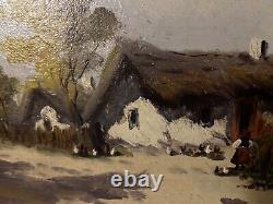 Authentic Nemeth Gyorgy Oil 1890-1962 Hungary Hungarian