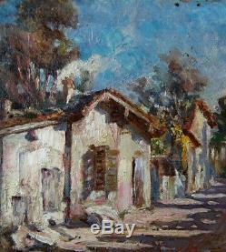 Beautiful Impressionniste Nineteenth. Road Provence. Paul Guigou, Felix Ziem