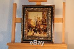 Beautiful Landscape Signed And Framed In Wood