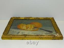 Beautiful Oil On Panneau Hsp Nature Morte Signed Olga Vion 19th Referenced Painter