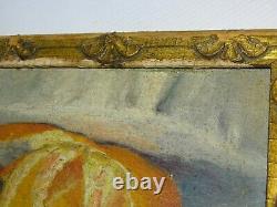 Beautiful Oil On Panneau Hsp Nature Morte Signed Olga Vion 19th Referenced Painter