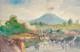 Beautiful Oil On Wood By Riccardo Capone, Italian School, Naples