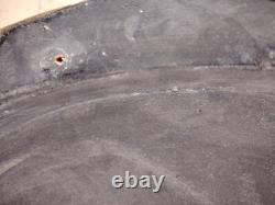 Beautiful Slavic Painting / Oval Oil on Lacquered Wood Flower Picking / 46×34cm