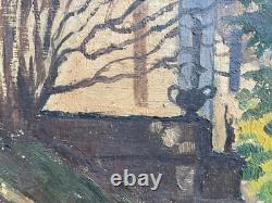 Beautiful oil painting on wood panel, Mariano Procópio Museum, 1954, Juiz de Fora Art