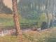 Beautiful Oil Painting On Wood Panel, Pointillism, Pointillist, Impressionist Art