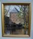 Beautiful Oil Signed Le Vieux Moulin Charleville Mezieres Arthur Rimbaud Ardennes