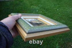 Beautiful oil signed LE VIEUX MOULIN CHARLEVILLE MEZIERES Arthur Rimbaud ARDENNES