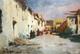 Beautiful Painting On Panel In A Carved Wooden Frame, Signed R. Giardi, 1900
