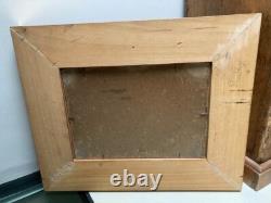 Beautiful painting on panel in a carved wooden frame, signed R. Giardi, 1900