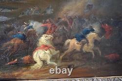 Breydel Karel Carel Says Cavalier Chevalier Battle Scene Signed XVII XVIII