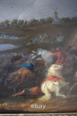Breydel Karel Carel Says Cavalier Chevalier Battle Scene Signed XVII XVIII
