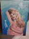 Brigitte Bardot Sublime Oil Painting On Solid Wood