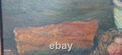 Camille Liausu (1894-1975), Still Life, oil on wood, signed, 26 x 55 cm