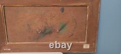 Camille Liausu (1894-1975), Still Life, oil on wood, signed, 26 x 55 cm
